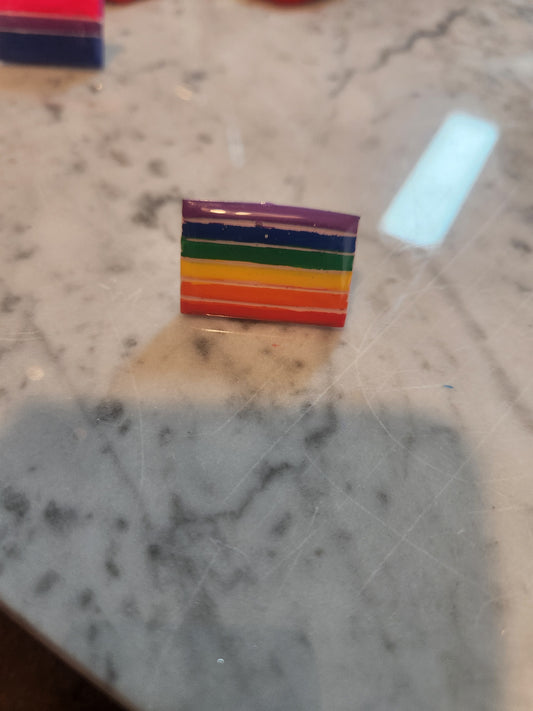 Pride Pin - Rainbow flag